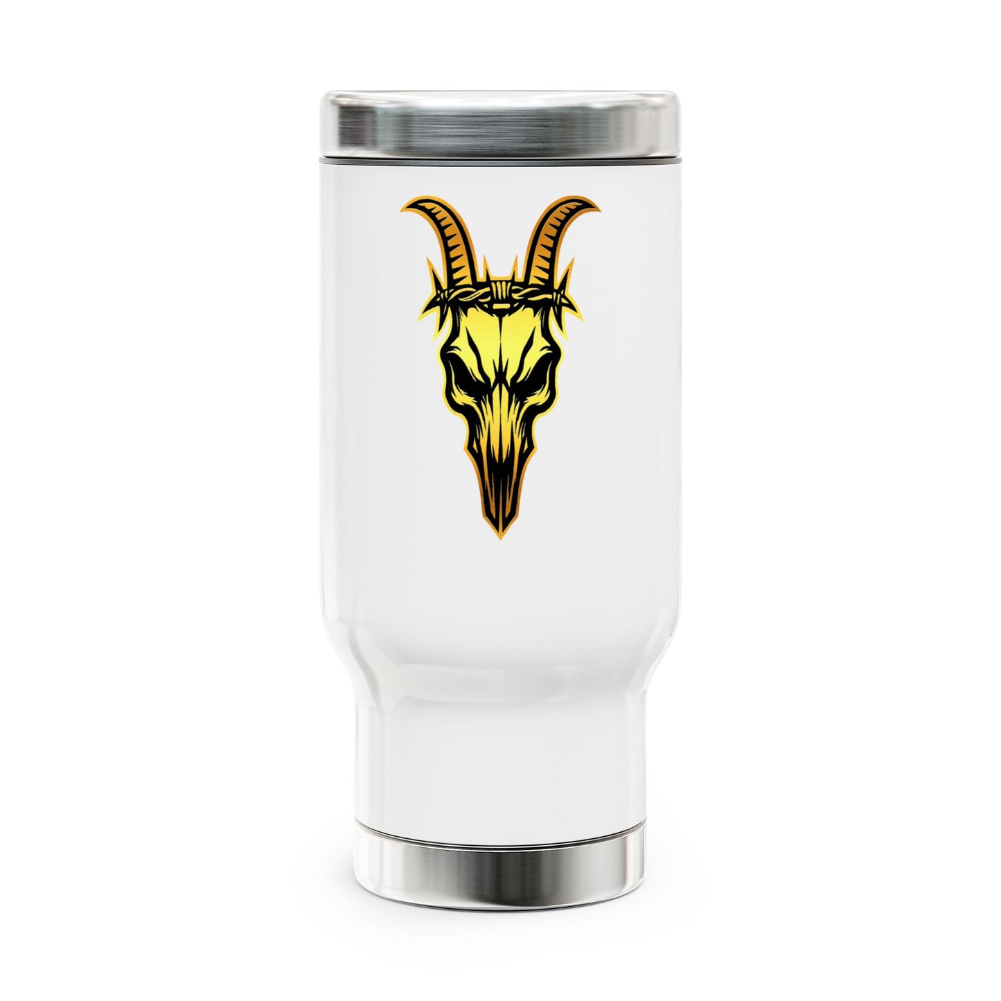 Butchers Stainless Steel Travel Mug with Handle, 14oz