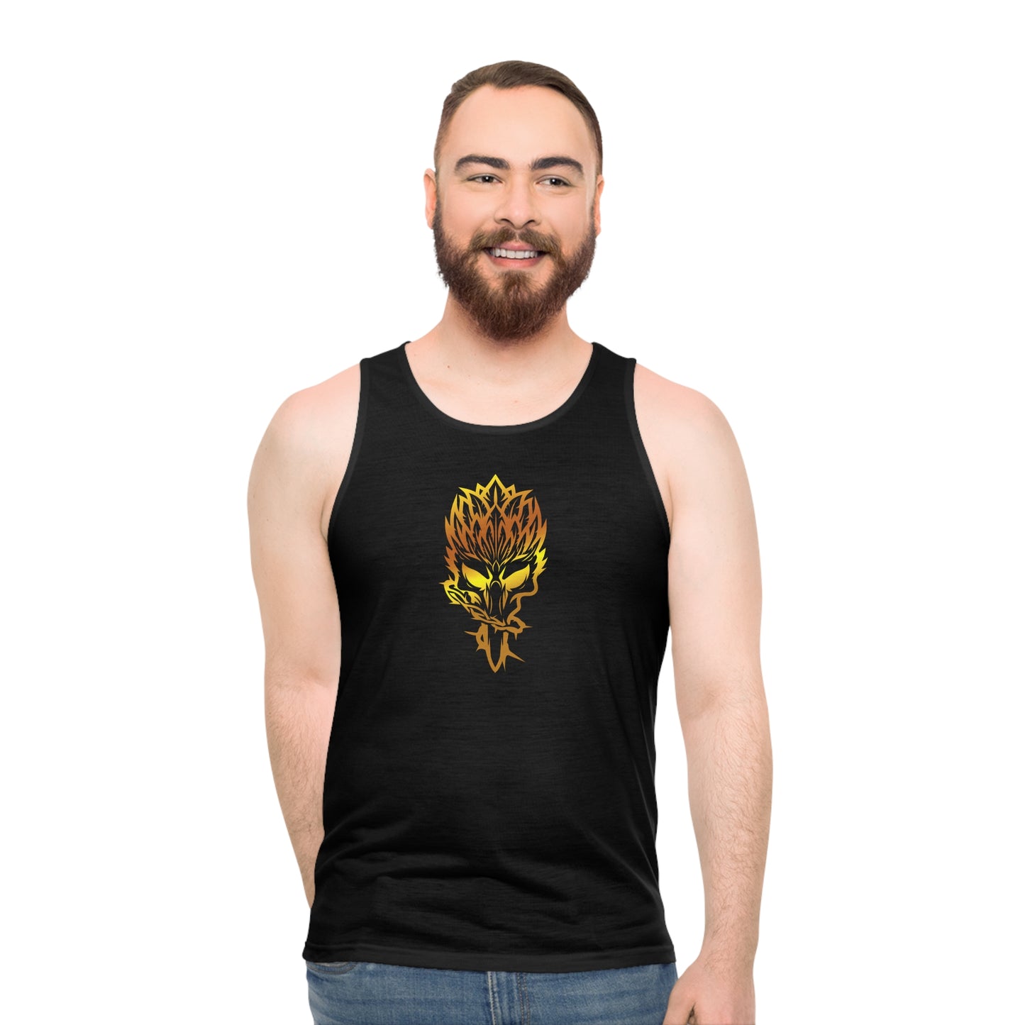 Blackwell Hawks Black Unisex Tank Top - up to size 4XL!