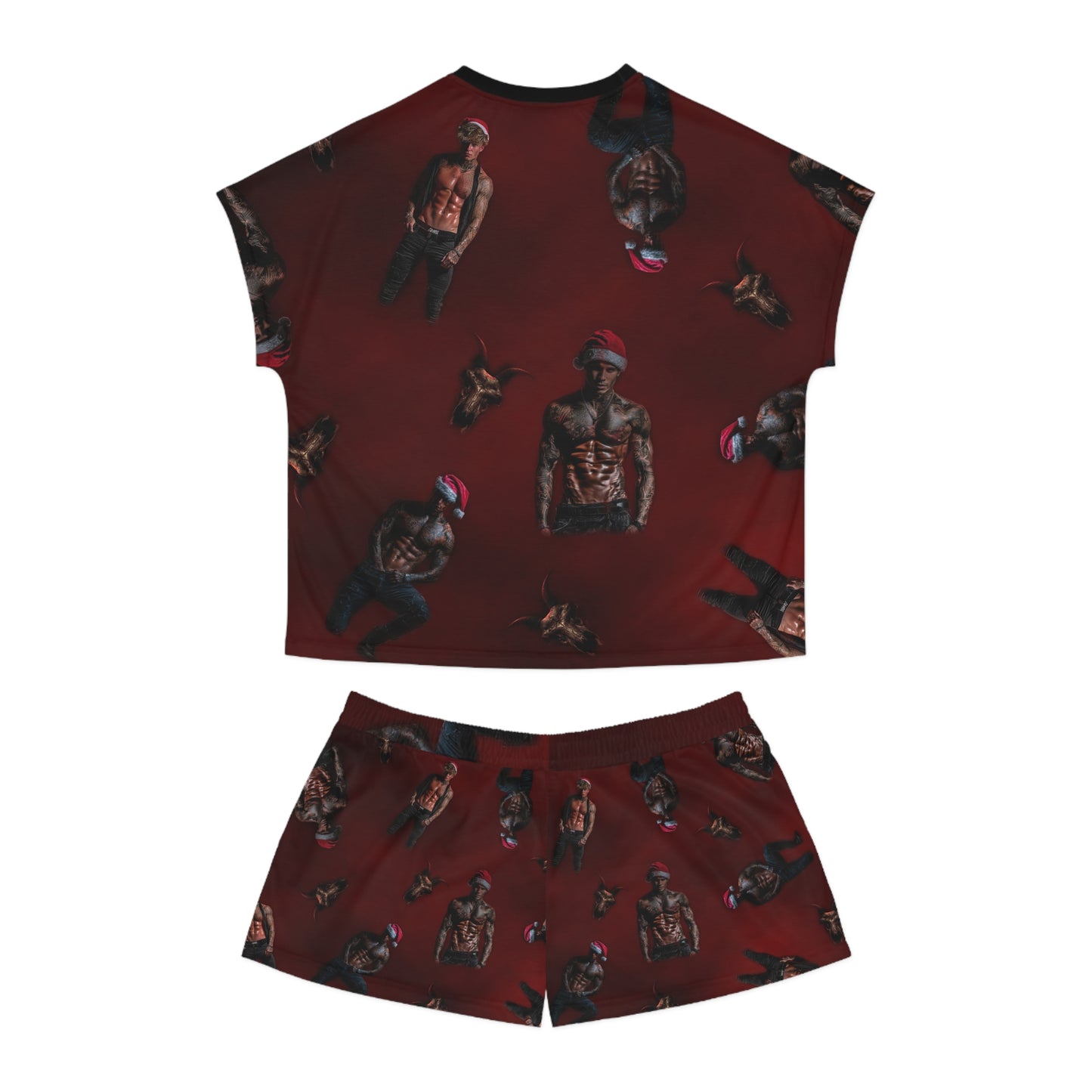 Santa Butchers Women's Short Pajama Set
