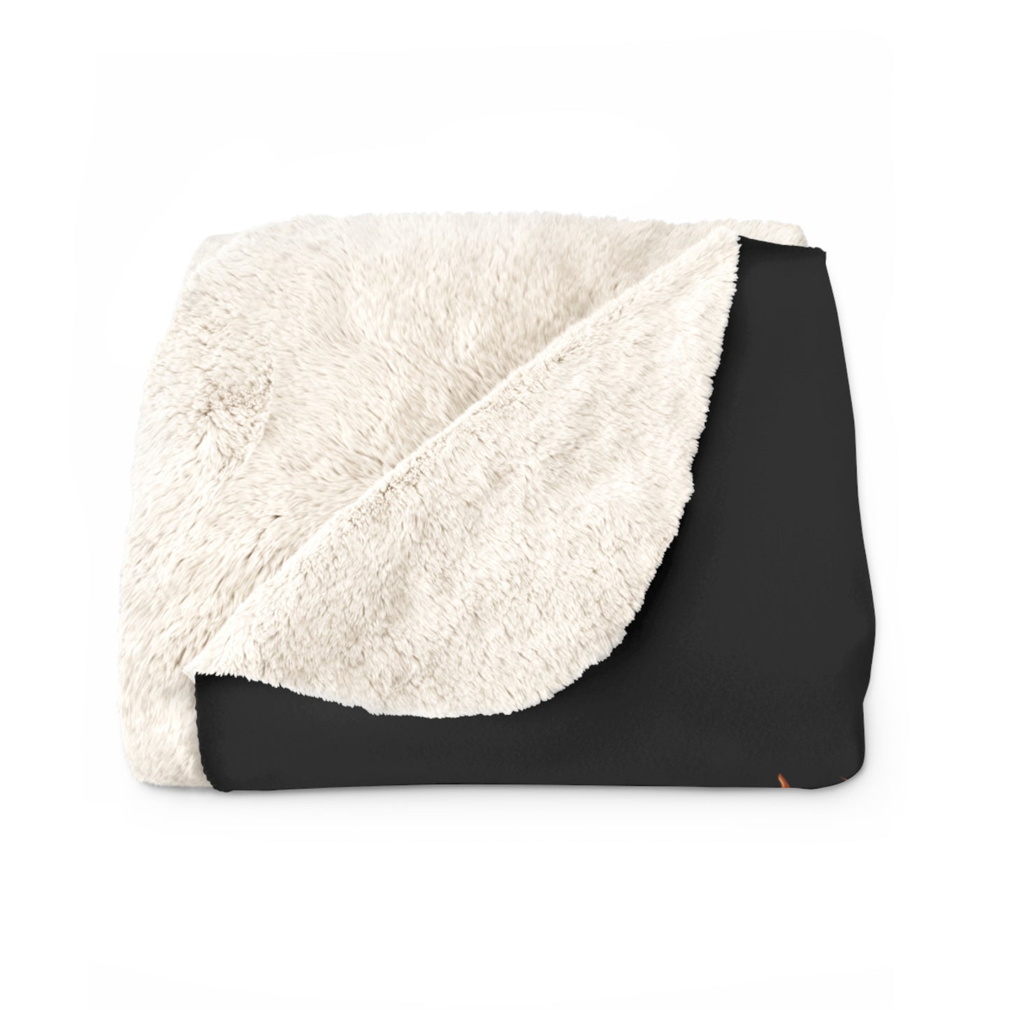Beasts Sherpa Fleece Blanket - Black