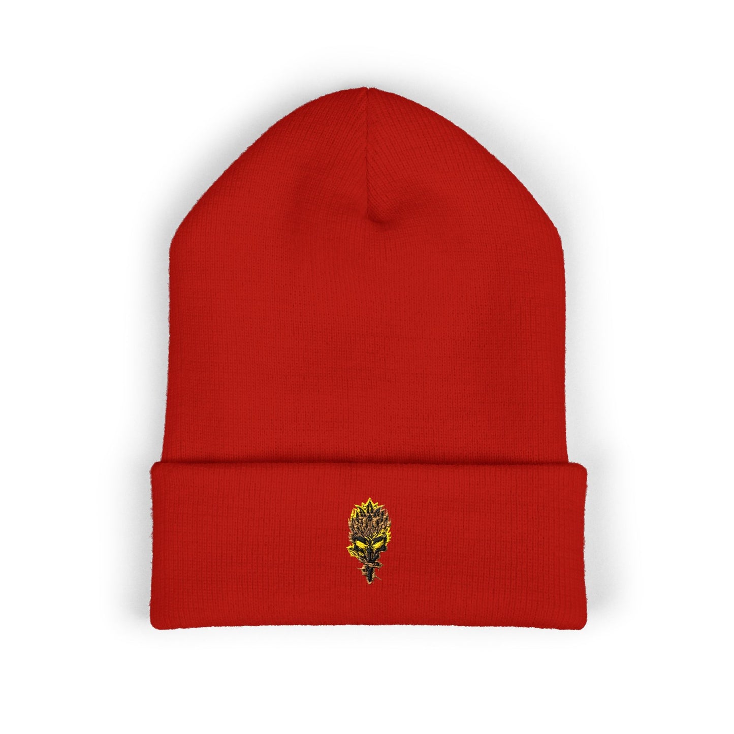 Blackwell Hawks Embroidered Cuffed Beanie — Classic Knit Hat
