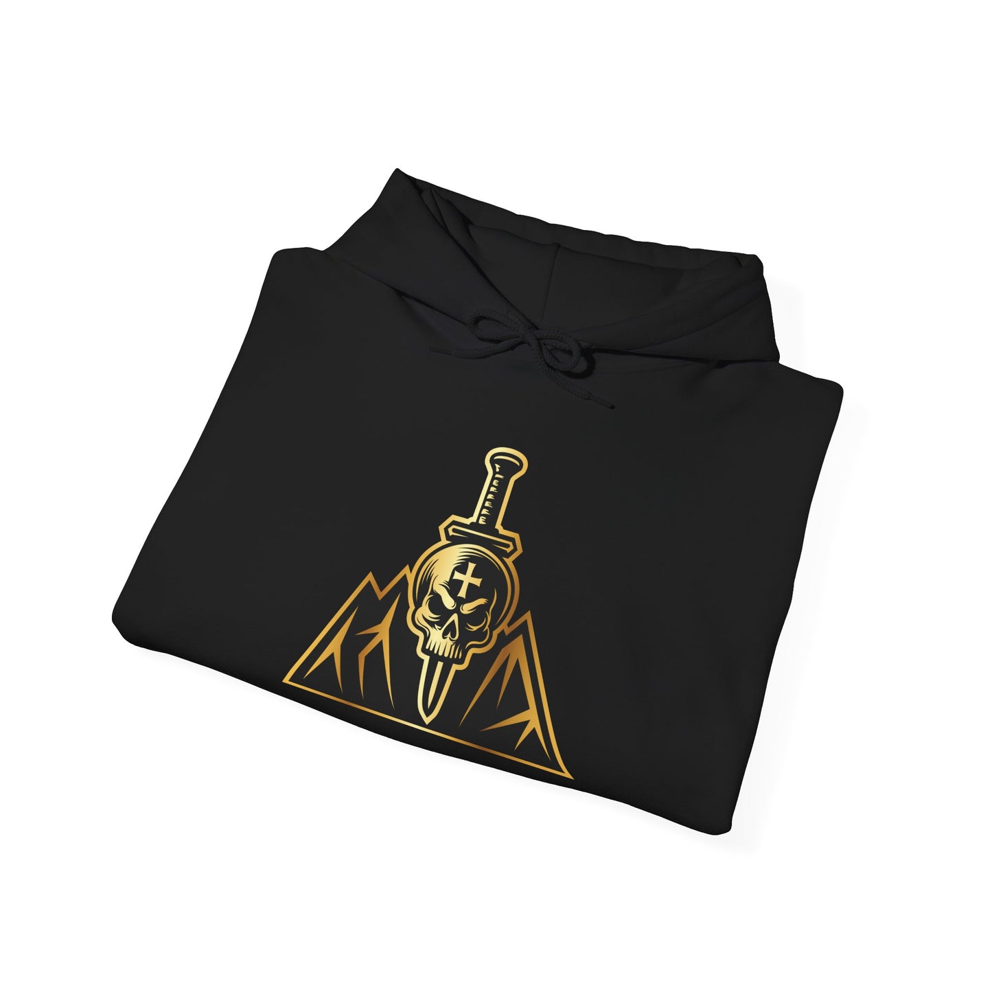 Bastards Hoodie - Logo Center Heavy Blend Sweatshirt for Men and Women