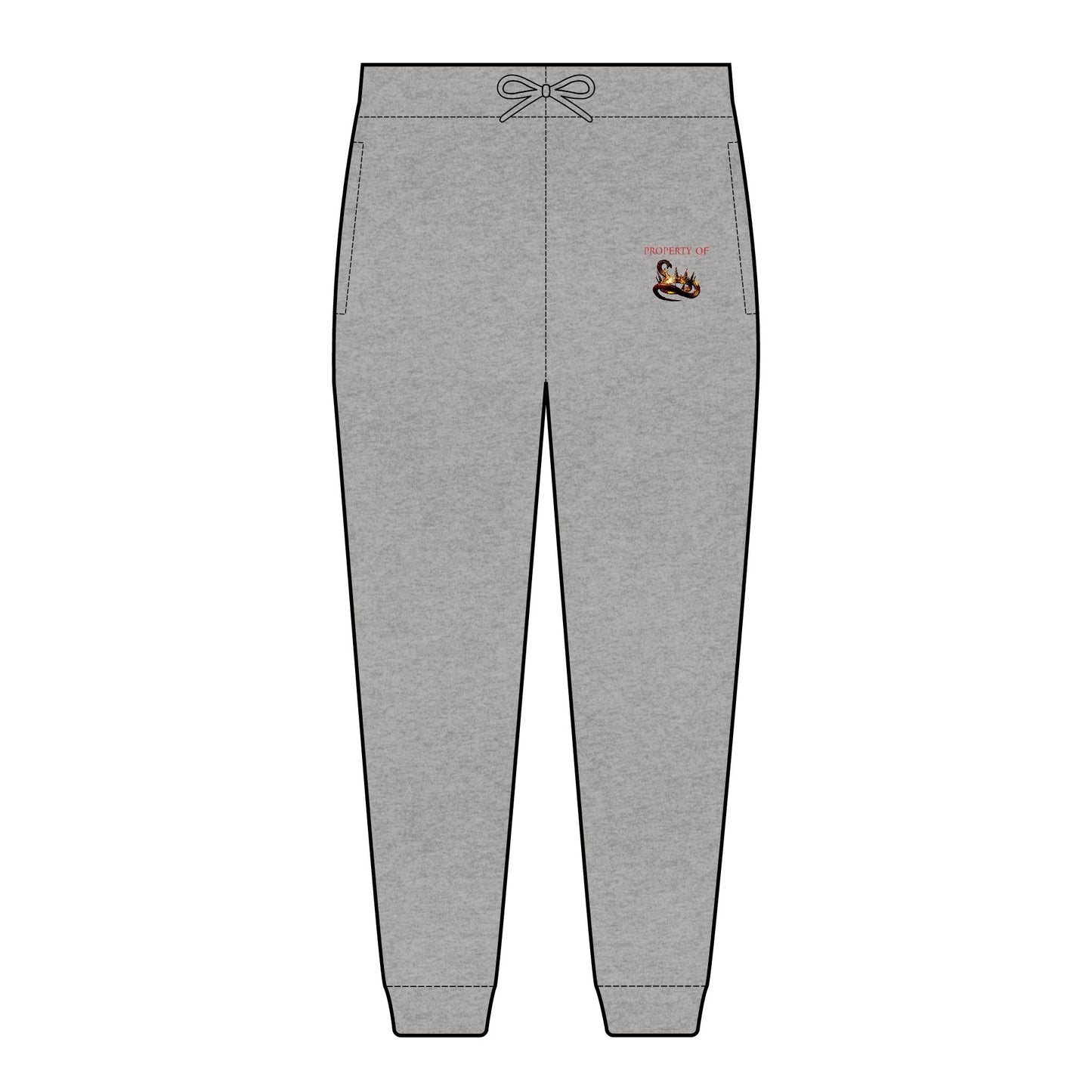 Property of the Kings Cozy Fleece Sweatpants -- Up to size 4XL!