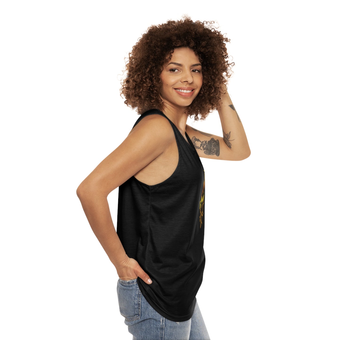 Blackwell Hawks Black Unisex Tank Top - up to size 4XL!