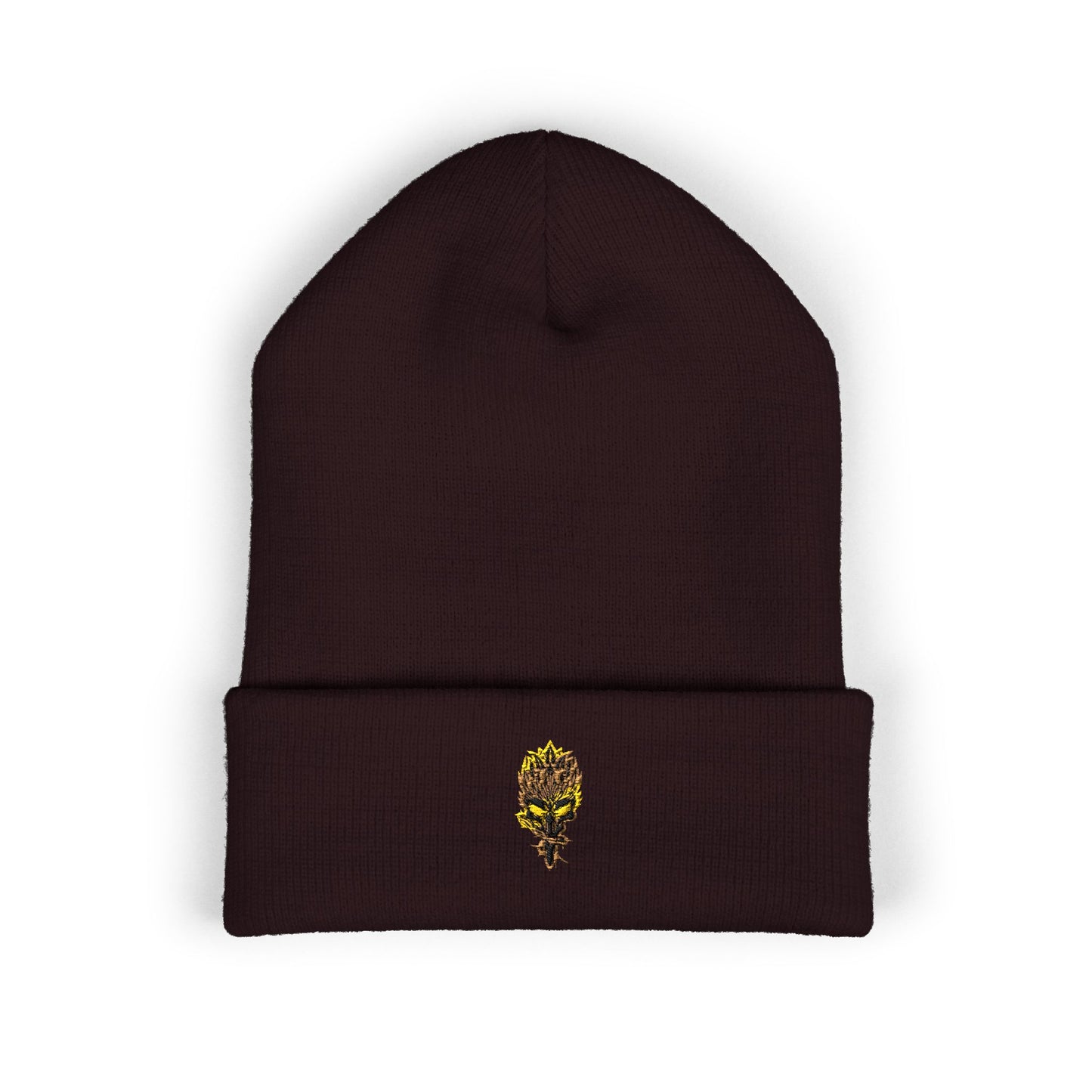 Blackwell Hawks Embroidered Cuffed Beanie — Classic Knit Hat