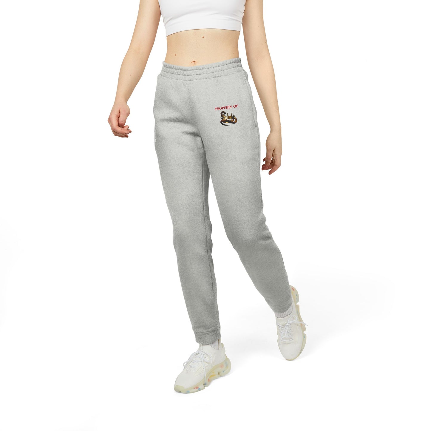 Property of the Kings Fleece Joggers -- Adidas, up to size 4XL!