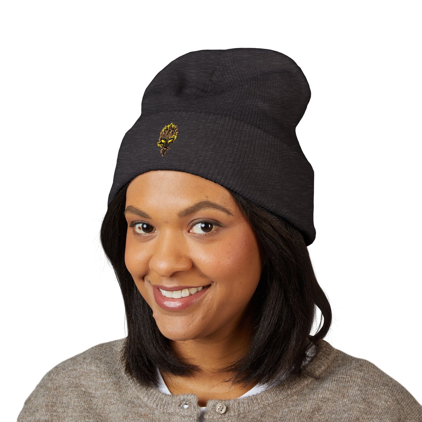 Blackwell Hawks Embroidered Cuffed Beanie — Classic Knit Hat