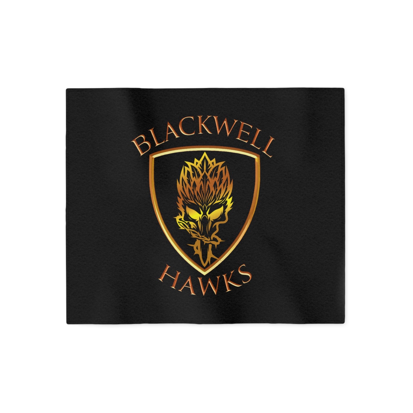 Blackwell Hawks Sweatshirt Blanket - Black