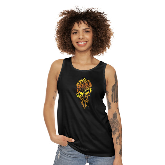 Blackwell Hawks Black Unisex Tank Top - up to size 4XL!