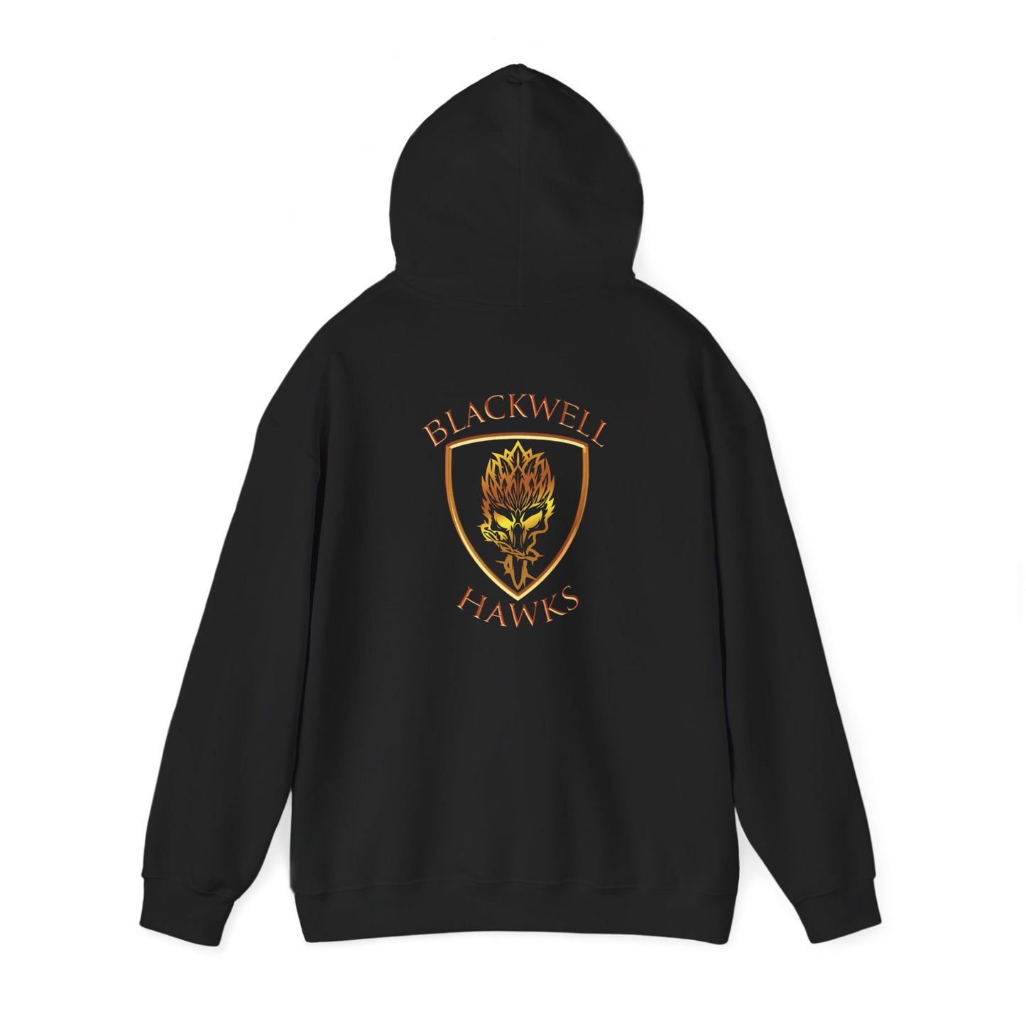 Blackwell Hawks Hoodie -- Logo Back