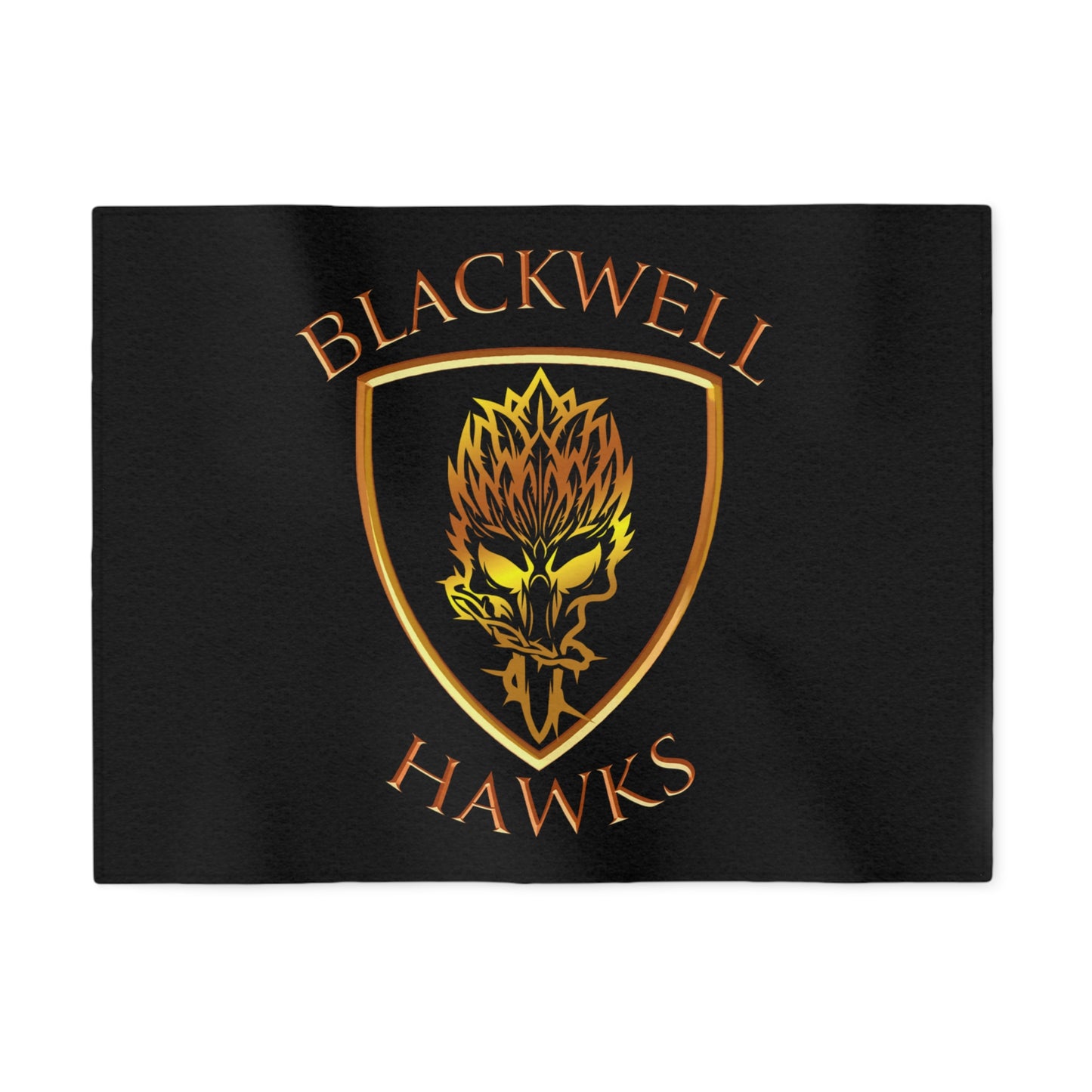 Blackwell Hawks Sweatshirt Blanket - Black