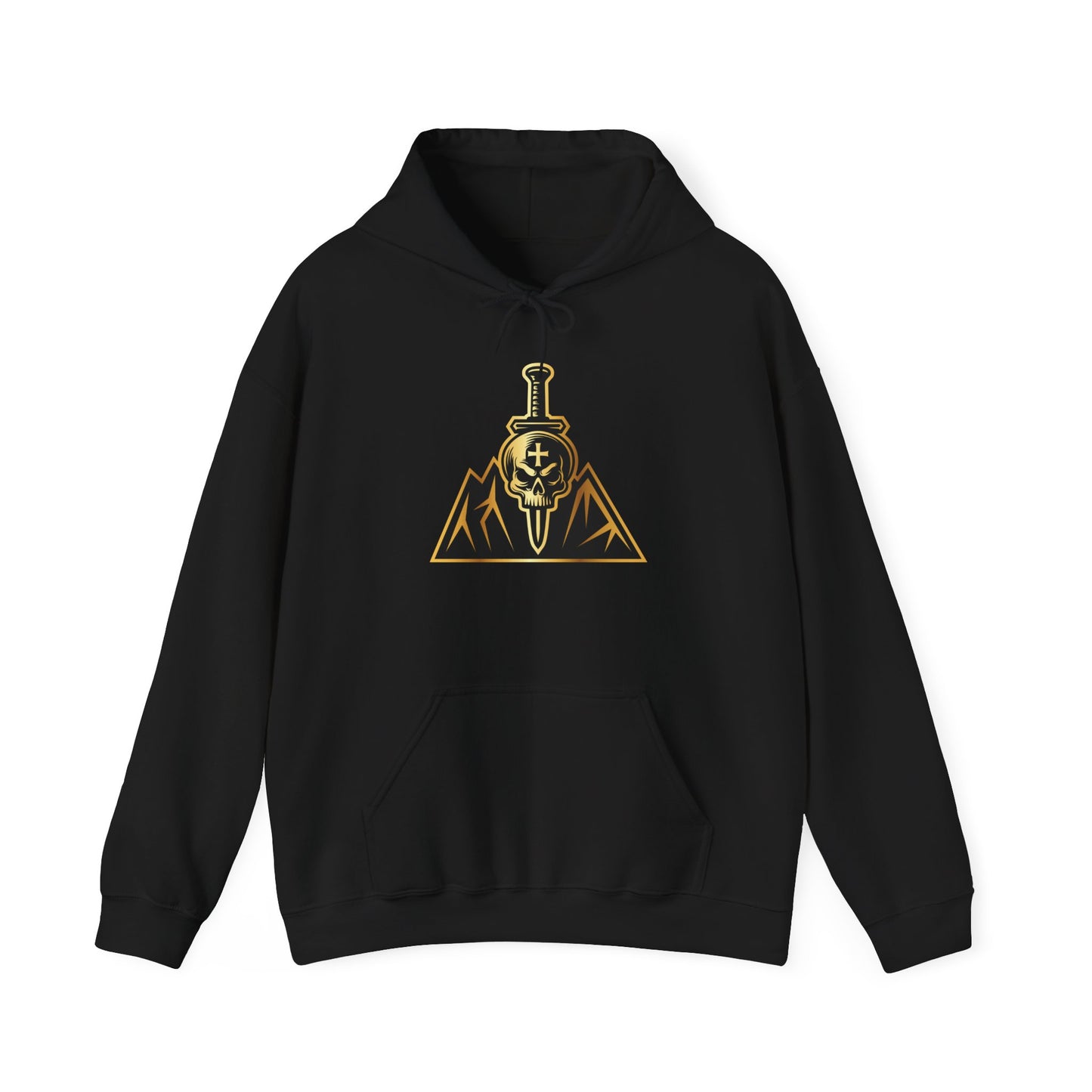 Bastards Hoodie - Logo Center Heavy Blend Sweatshirt for Men and Women