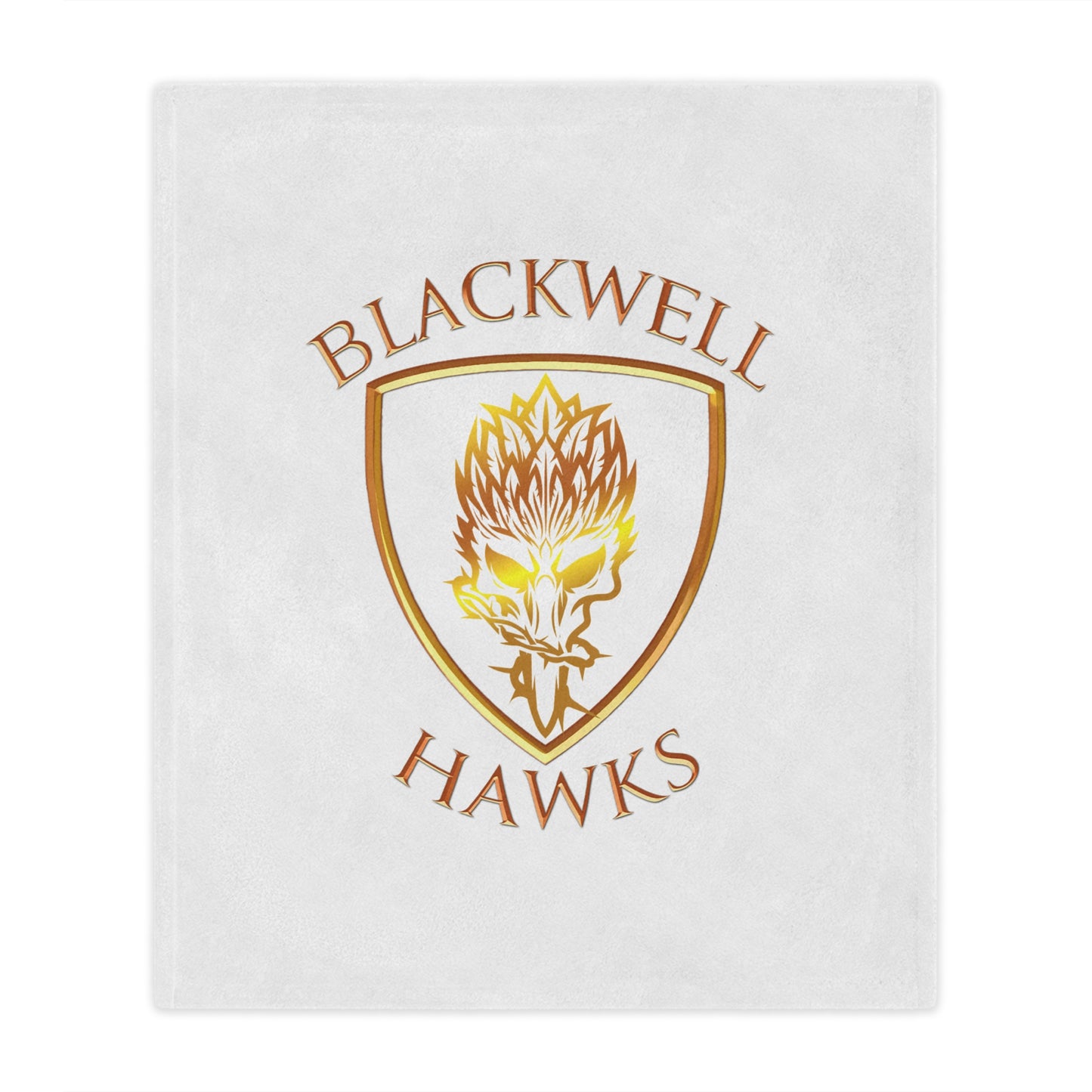 Blackwell Hawks Minky Blanket