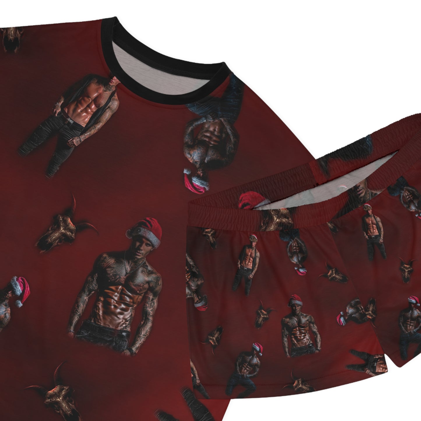 Santa Butchers Women's Short Pajama Set
