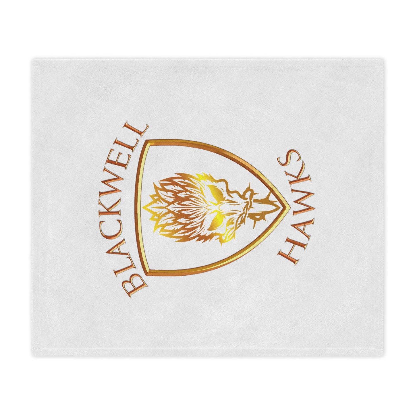 Blackwell Hawks Minky Blanket