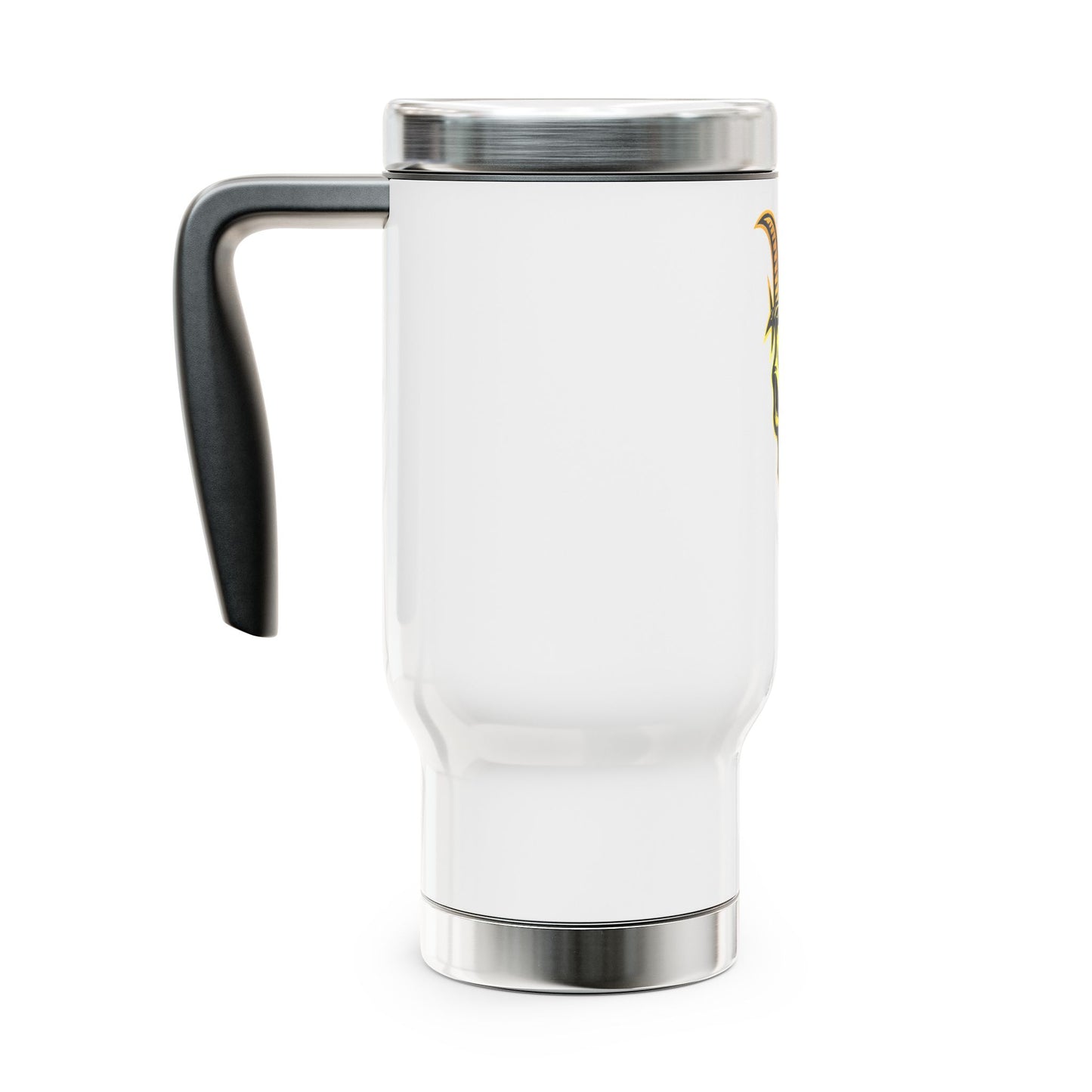 Butchers Stainless Steel Travel Mug with Handle, 14oz