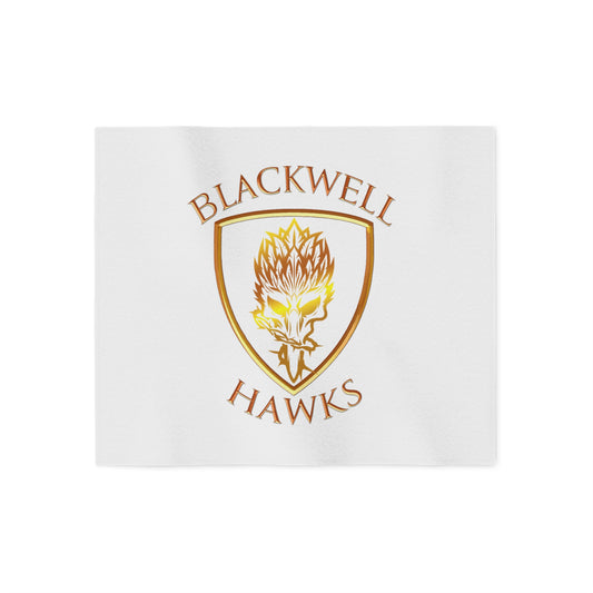 Blackwell Hawks Sweatshirt Blanket - White