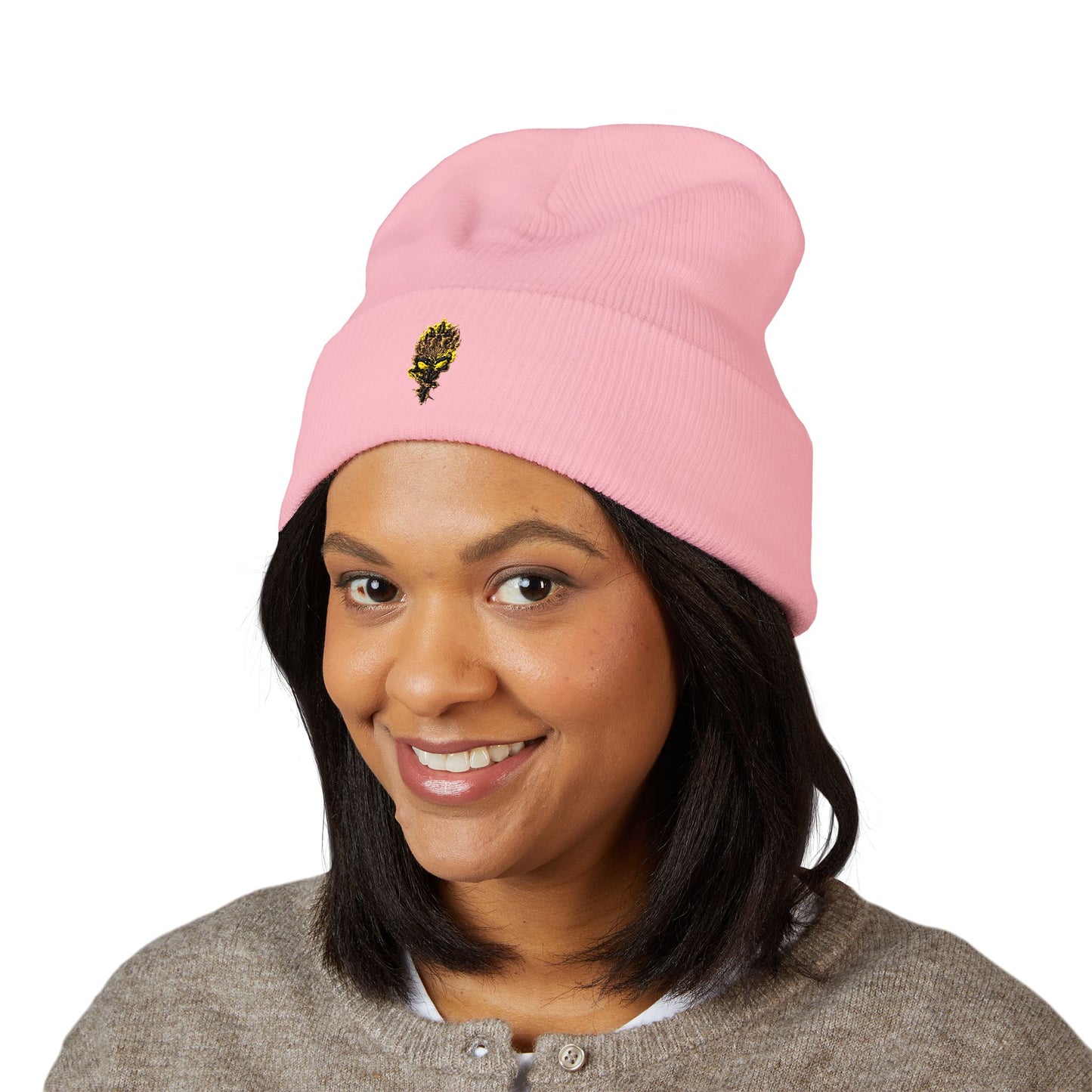 Blackwell Hawks Embroidered Cuffed Beanie — Classic Knit Hat