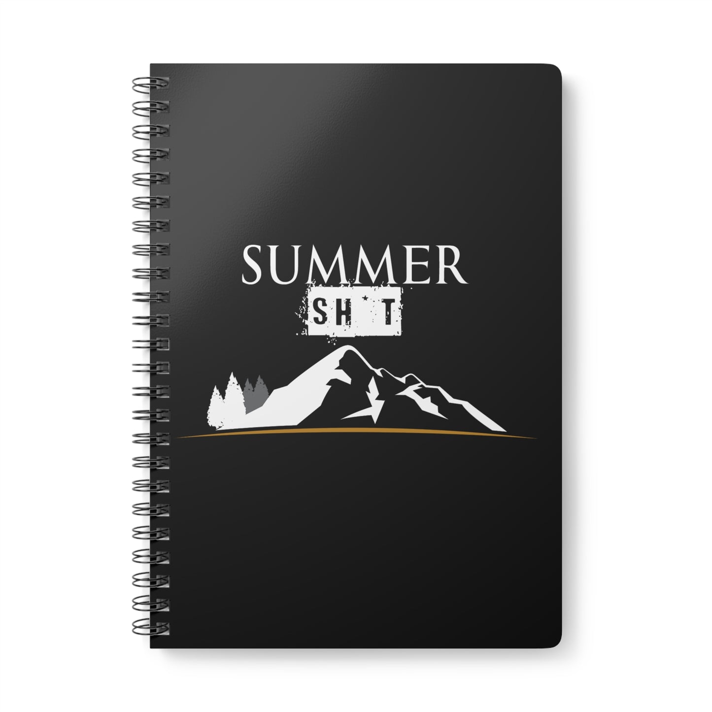 Summer Sh*t Wirebound Softcover Notebook, A5