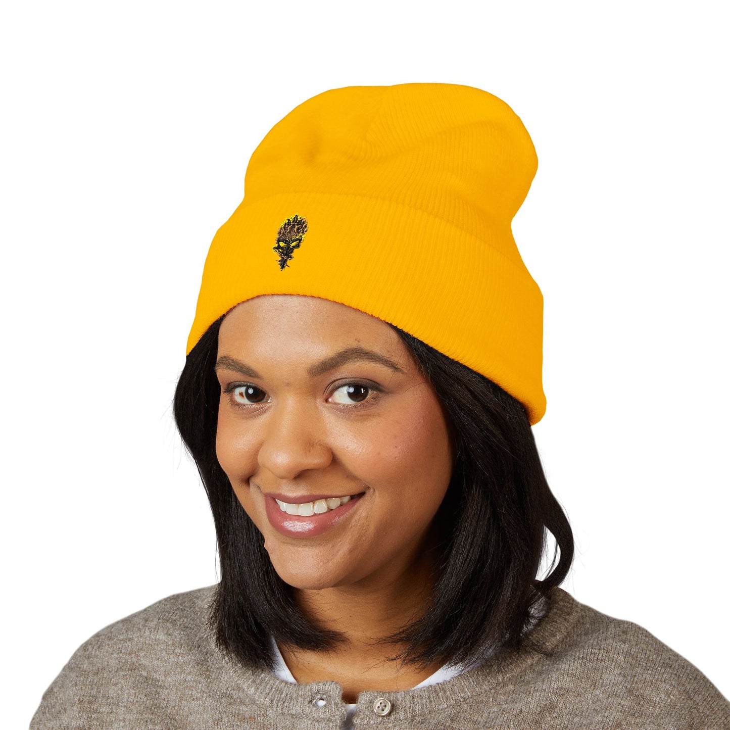 Blackwell Hawks Embroidered Cuffed Beanie — Classic Knit Hat