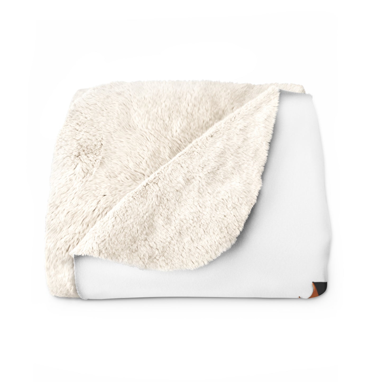 Beasts Sherpa Fleece Blanket - White