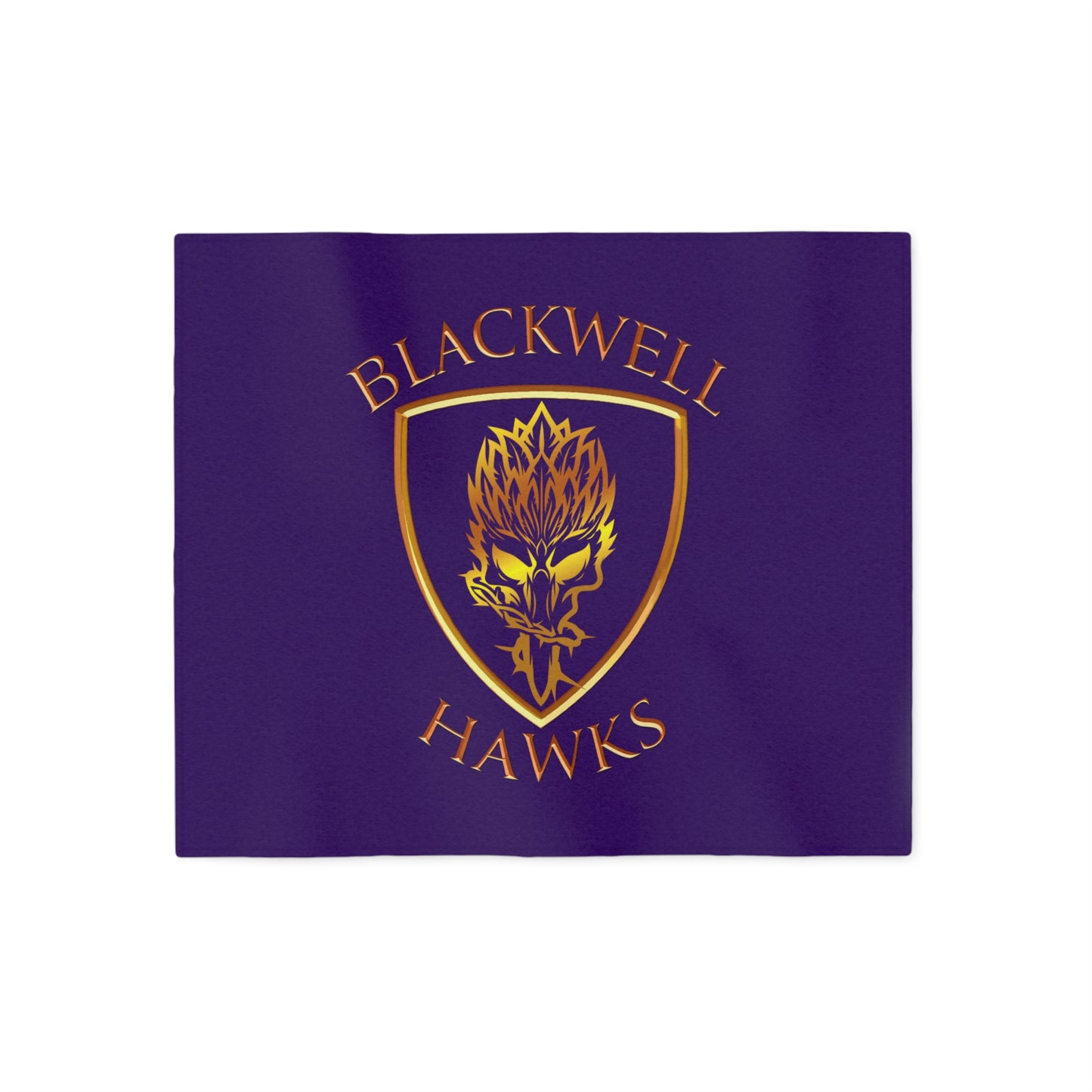 Blackwell Hawks Sweatshirt Blanket - Purple