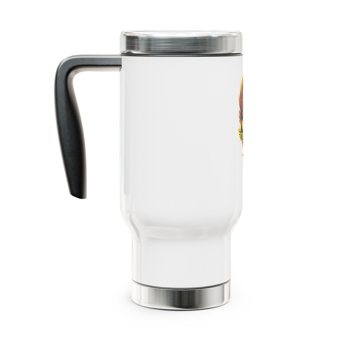 Blackwell Hawks Stainless Steel Travel Mug with Handle, 14oz