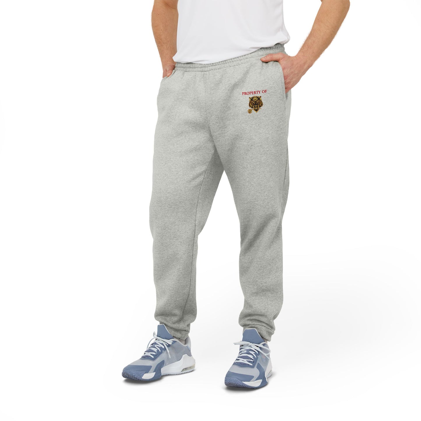 Property of the Beasts Fleece Joggers -- Adidas, up to size 4XL!