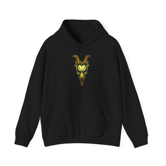 Butchers Hoodie - Logo Center Heavy Blend Sweatshirt for Men and Women