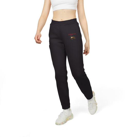 Property of the Kings Fleece Joggers -- Adidas, up to size 4XL!