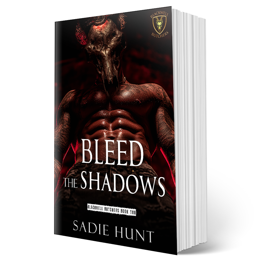 MASKED Bleed the Shadows: A Dark New Adult Romance (Blackwell Butchers Book 2) - SIGNED MASKED PAPERBACK