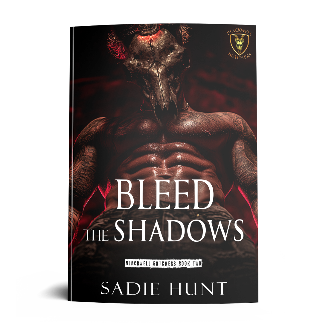 MASKED Bleed the Shadows: A Dark New Adult Romance (Blackwell Butchers Book 2) - SIGNED MASKED PAPERBACK