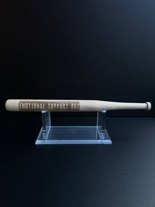 Vigo's Emotional Support Bat - Bookshelf Decoration