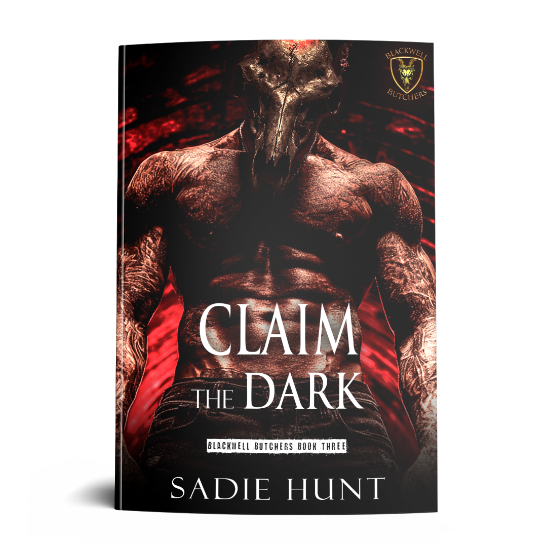 MASKED Claim the Dark: A Dark New Adult Romance (Blackwell Butchers Book 3) - SIGNED MASKED PAPERBACK