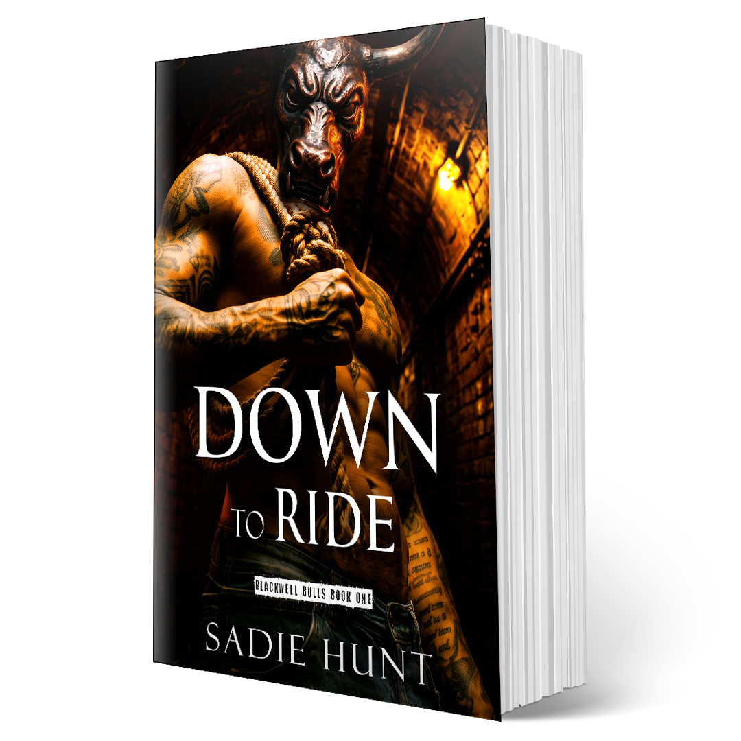 PREORDER Masked Down to Ride (Blackwell Bulls Book 1) - SIGNED MASKED PAPERBACK
