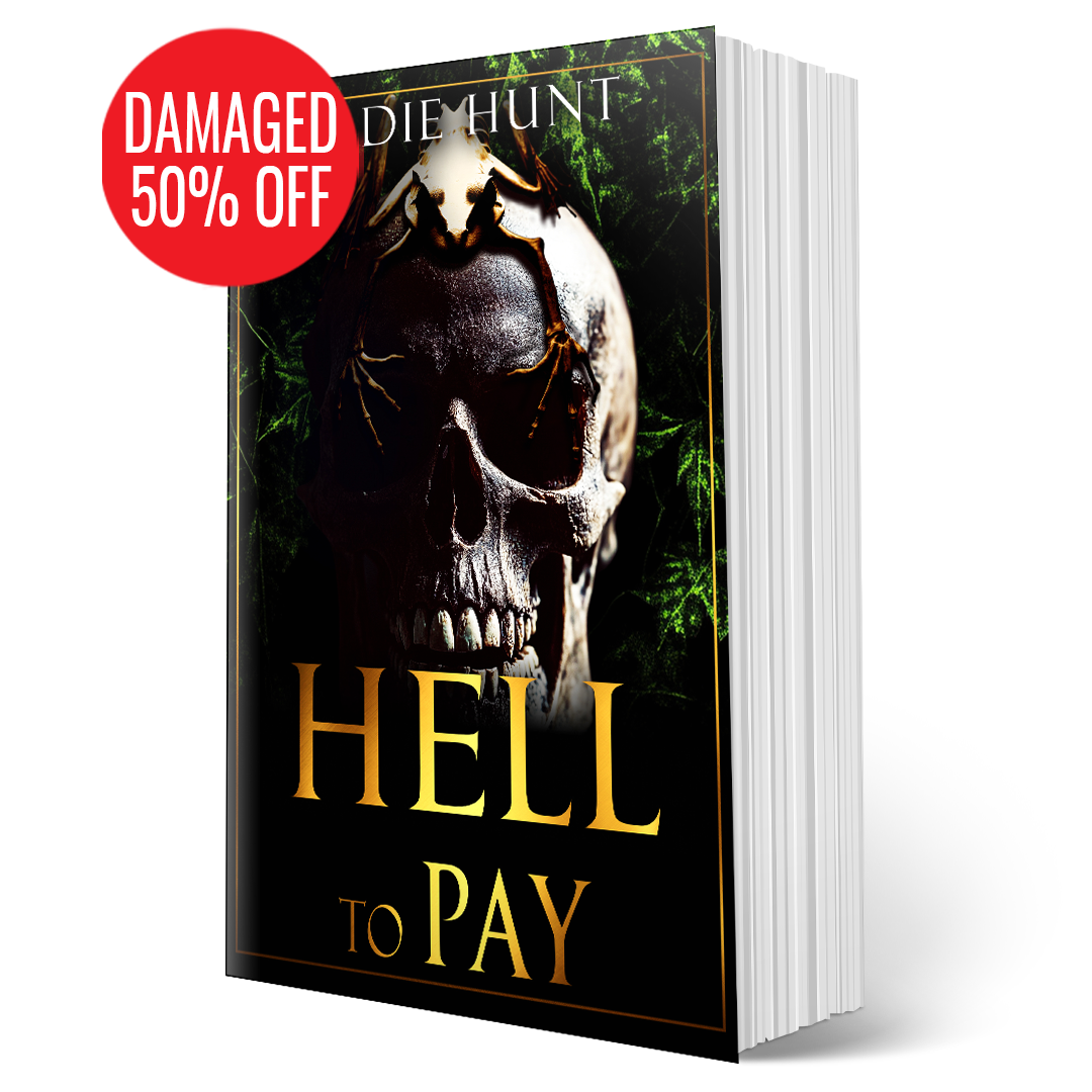 DAMAGED - DISCREET Hell to Pay: A Dark New Adult Romance (Blackwell Bastards Book 2) - SIGNED PAPERBACK