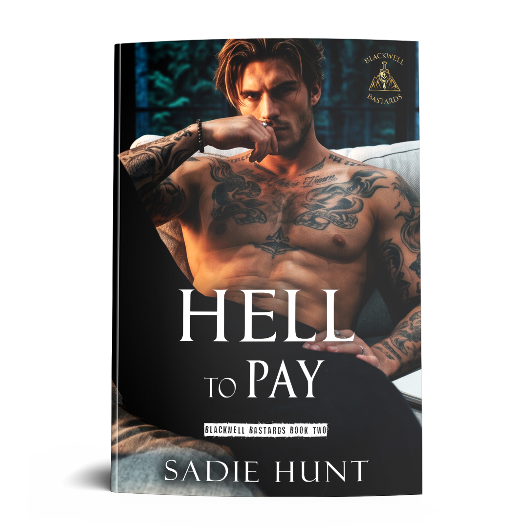 Hell to Pay: A Dark New Adult Romance (Blackwell Bastards Book 2) - SIGNED MODEL PAPERBACK