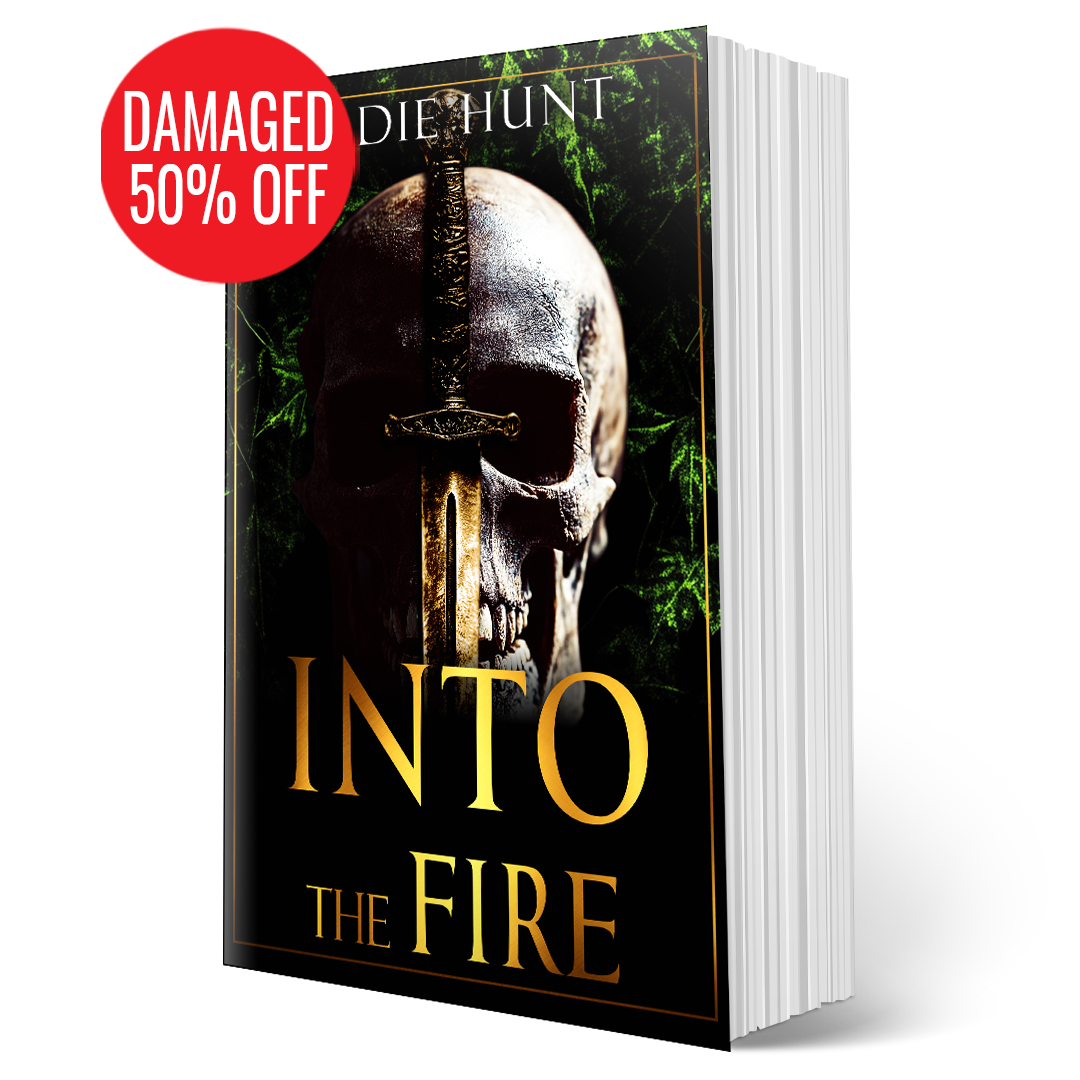 DAMAGED + MIS-SIGNED VARIANTS - DISCREET Into the Fire: A Dark New Adult Romance (Blackwell Bastards Book 1) - SIGNED PAPERBACK