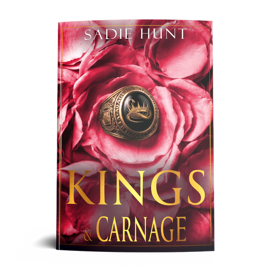 DISCREET Kings & Carnage: A Dark New Adult College Romance (Blackwell Kings Book 3) - SIGNED DISCREET PAPERBACK