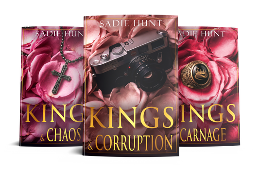 DISCREET Blackwell Kings Series: A Dark College Bully Romance - SIGNED DISCREET PAPERBACKS (Books 1-3)