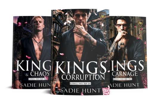 Blackwell Kings Series: A Dark College Bully Romance - SIGNED PAPERBACKS (Books 1-3)
