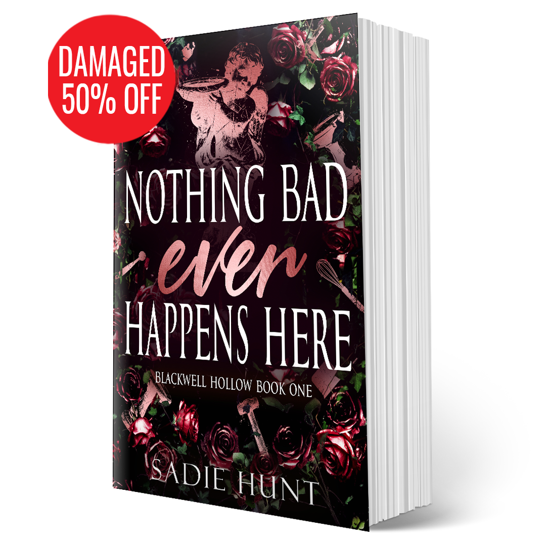 DAMAGED - DISCREET Nothing Bad Ever Happens Here (Blackwell Hollow Book 1) - SIGNED DISCREET PAPERBACK