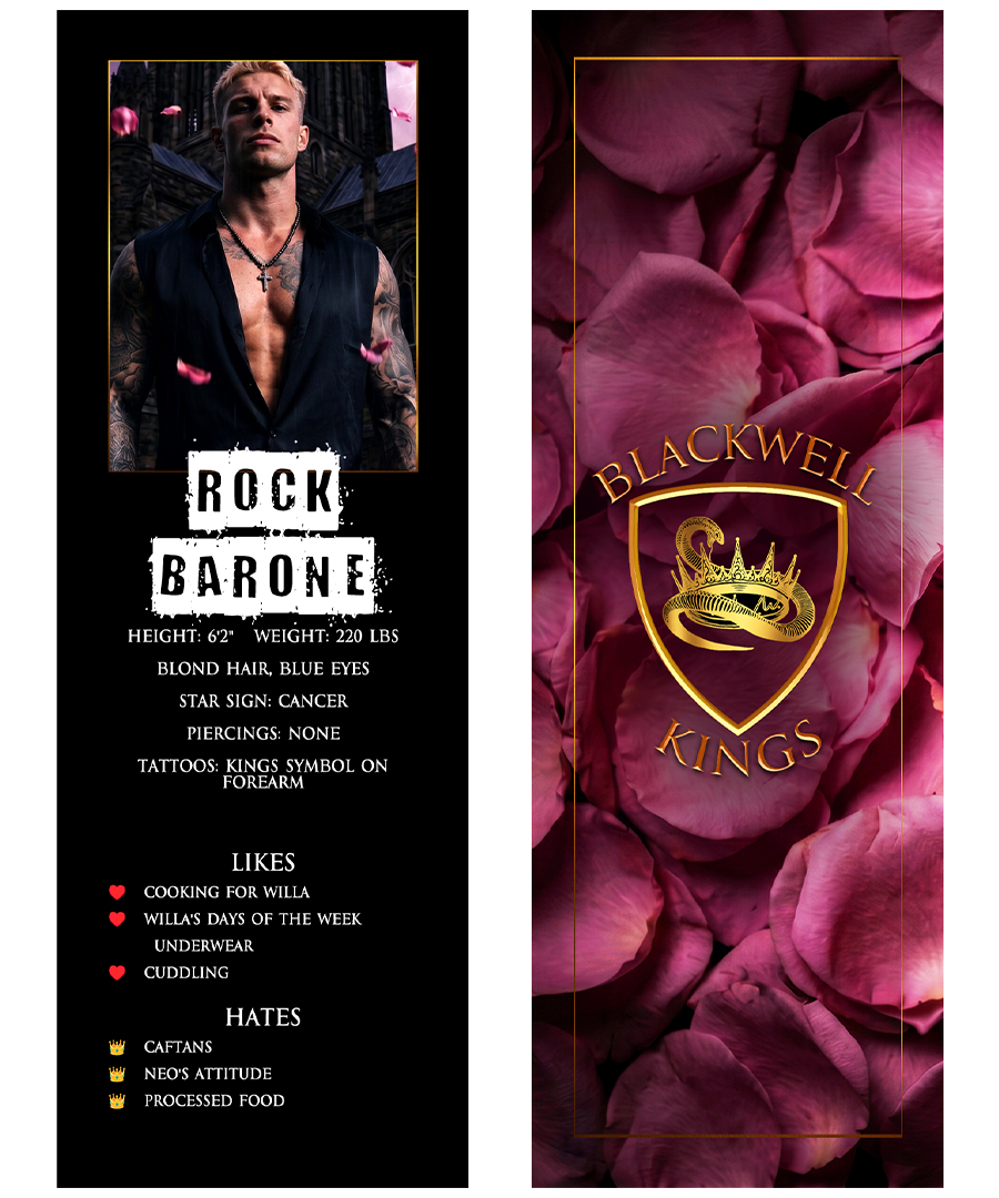 Kings Bookmarks Set of 3: Oscar, Rock, and Neo