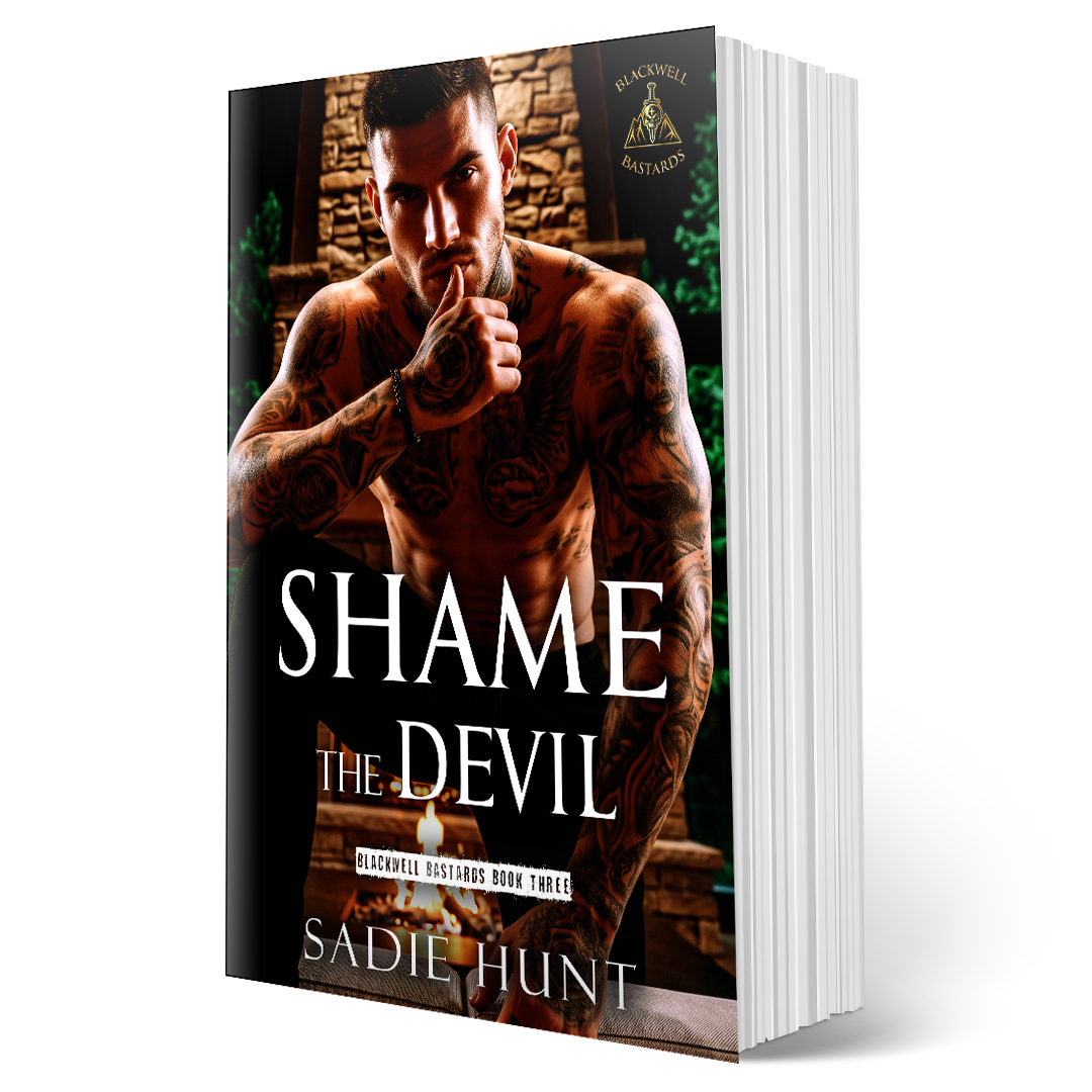 Shame the Devil: A Dark New Adult Romance (Blackwell Bastards Book 3) - SIGNED MODEL PAPERBACK