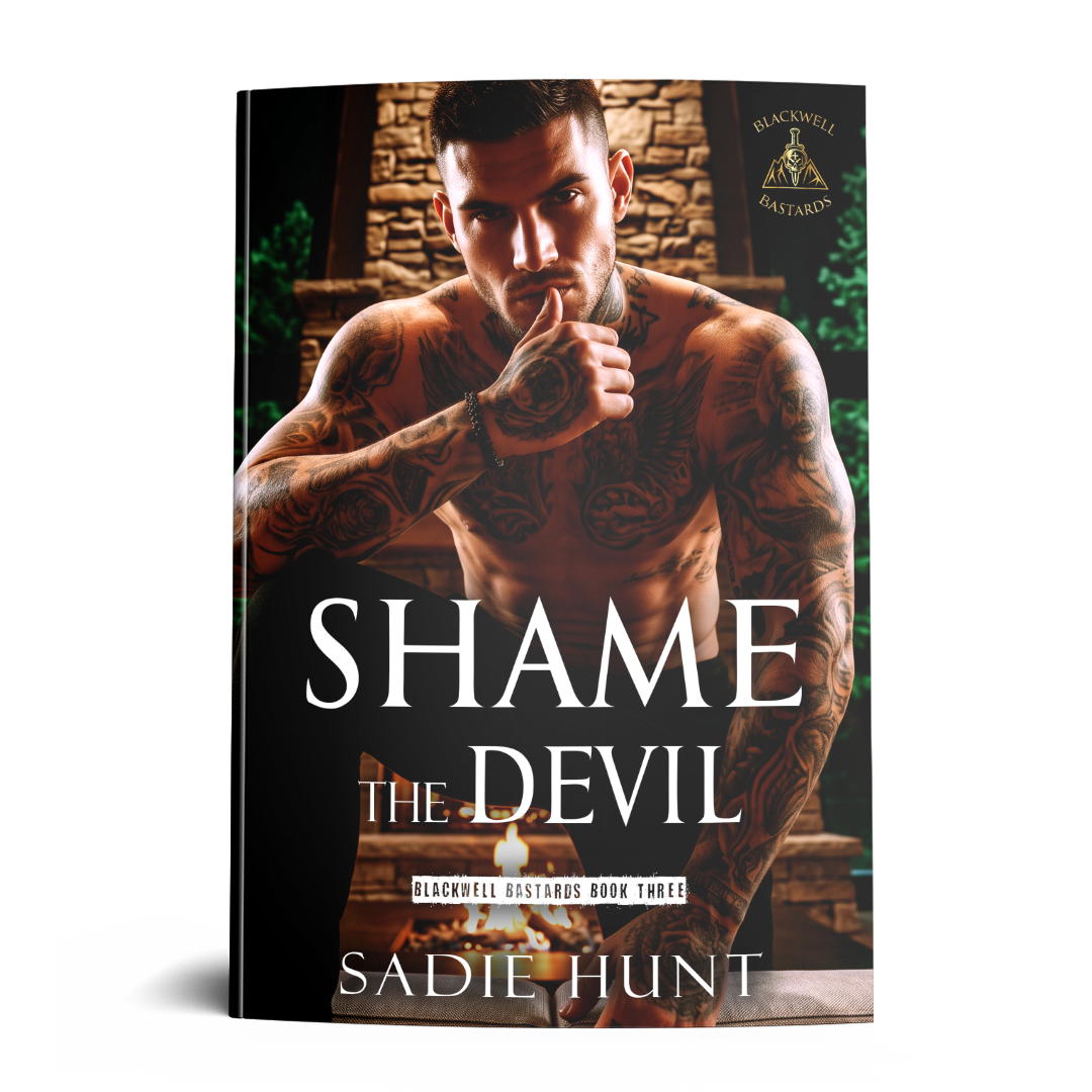 Shame the Devil: A Dark New Adult Romance (Blackwell Bastards Book 3) - SIGNED MODEL PAPERBACK
