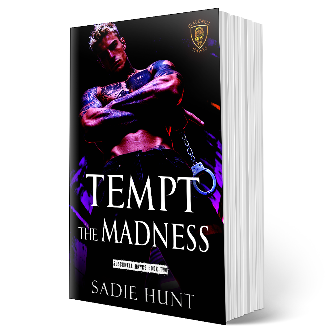Unmasked Tempt the Madness (Blackwell Hawks Book 2) - SIGNED UNMASKED PAPERBACK