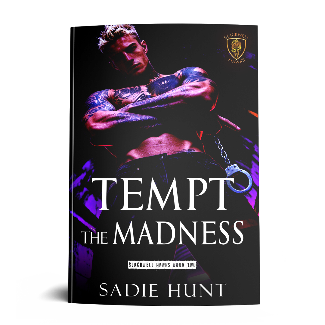 Unmasked Tempt the Madness (Blackwell Hawks Book 2) - SIGNED UNMASKED PAPERBACK